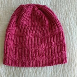 Beanie hot pink
